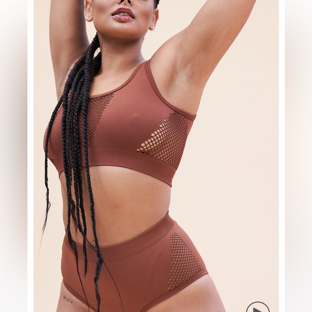 Leah High Waist Shapable Seamless Bottoms in Choco 🤎